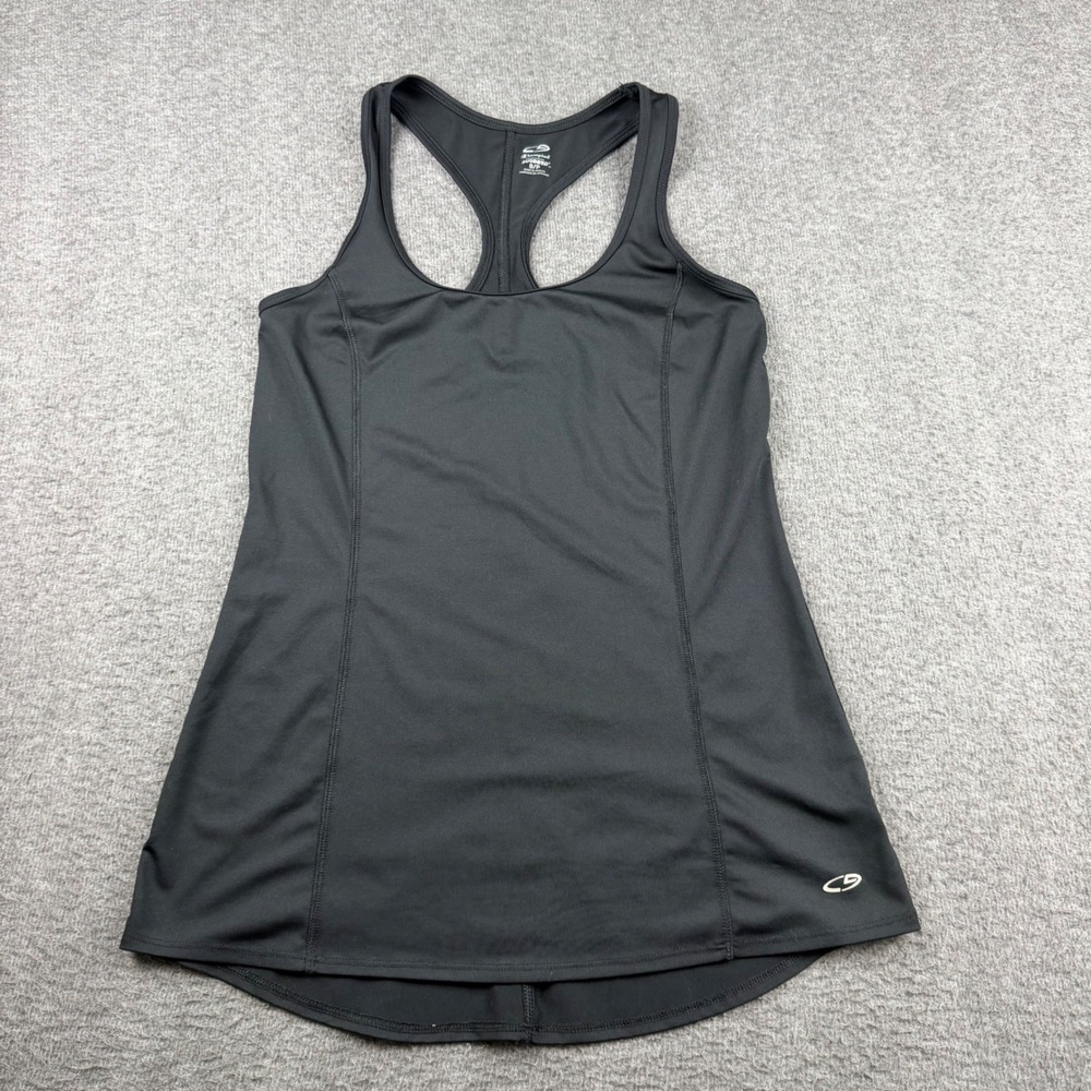 Champion C9 Duo Dry Black Racerback Athletic Tank Top‎ S9766-AWZ Small